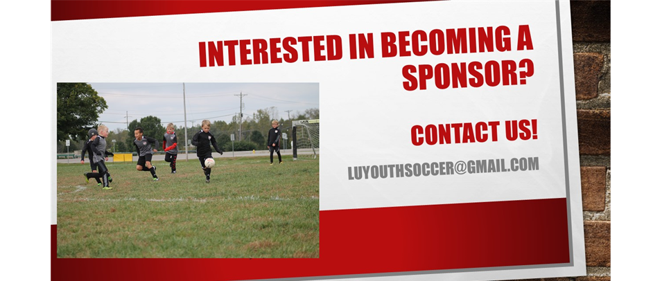 Interested in Becoming a Sponsor?